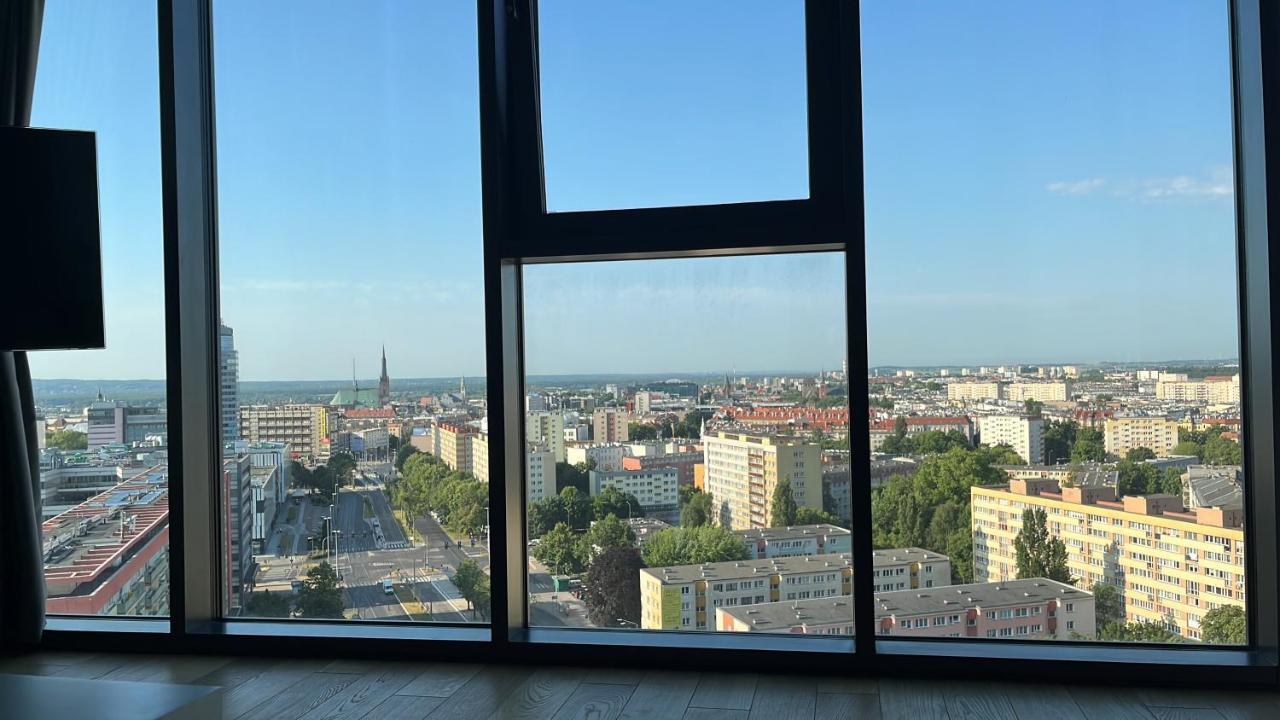 Hanza Tower - Luxurious Apartment 60M2 - 15Th Floor City View Szczecin Zewnętrze zdjęcie