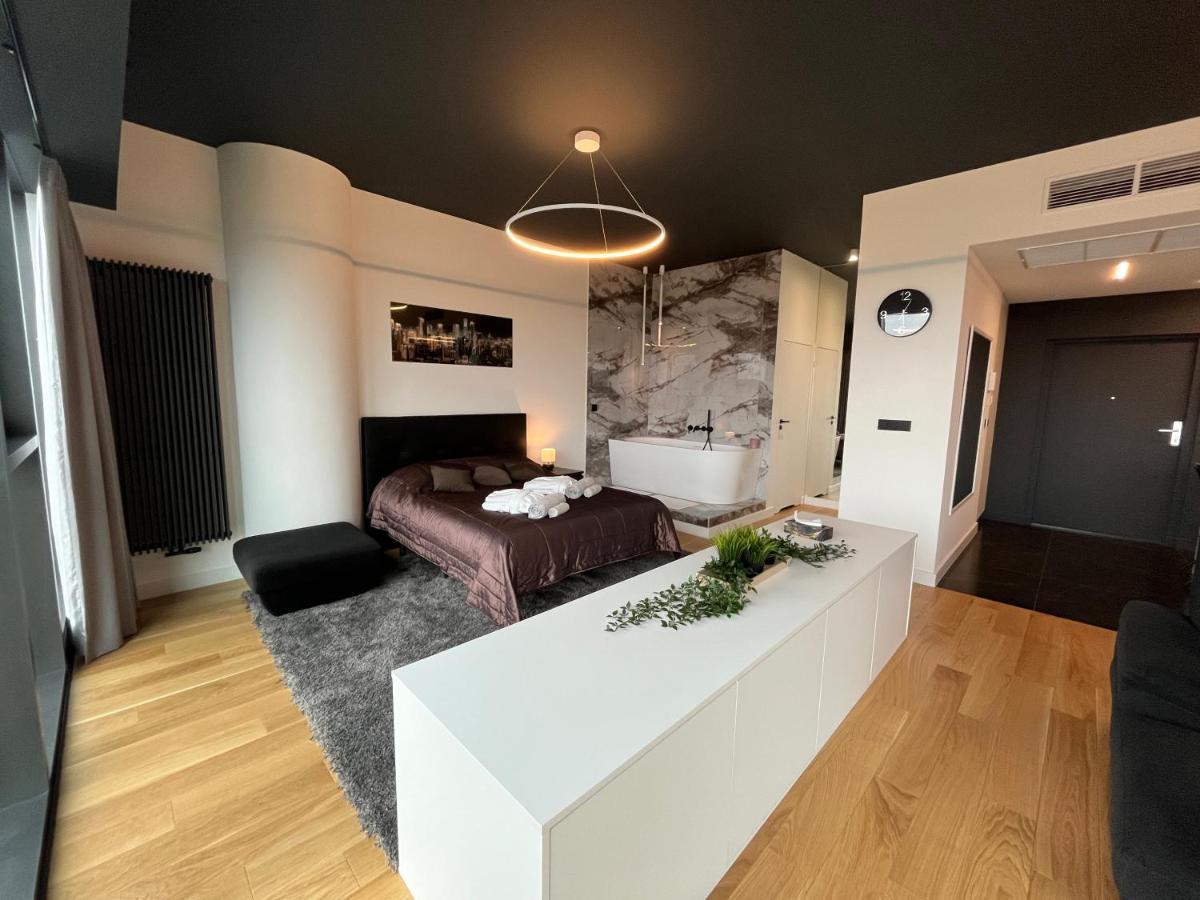 Hanza Tower - Luxurious Apartment 60M2 - 15Th Floor City View Szczecin Zewnętrze zdjęcie