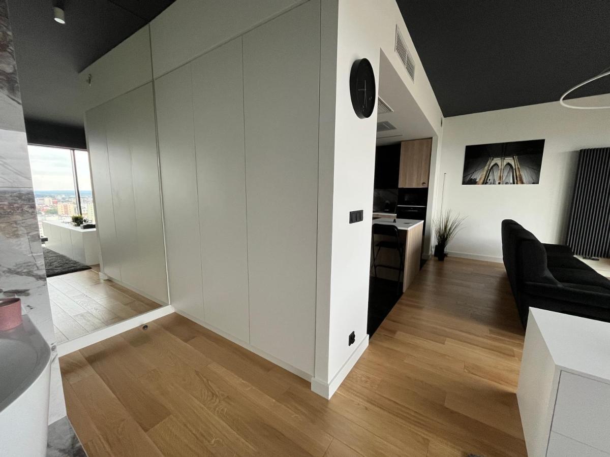 Hanza Tower - Luxurious Apartment 60M2 - 15Th Floor City View Szczecin Zewnętrze zdjęcie